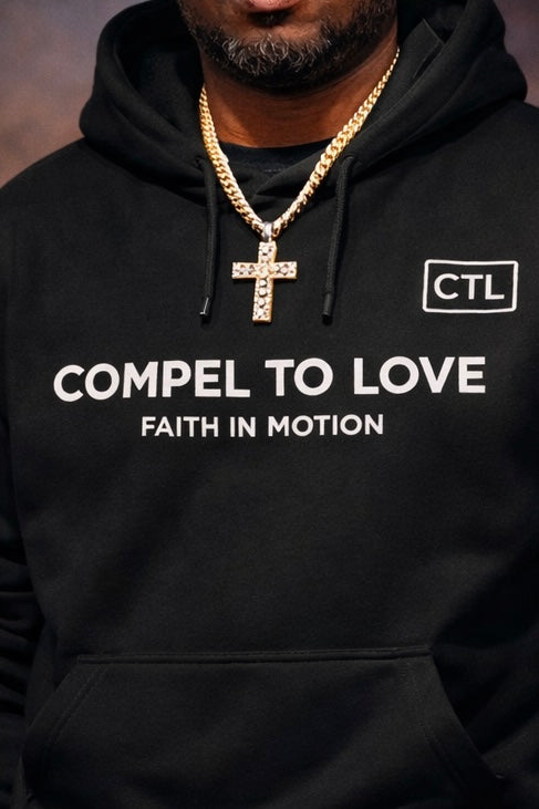 Compel To Love™ Signature Hoodie & Sweatpants Set – Black